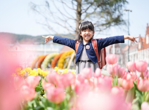 お子様のロケーション撮影